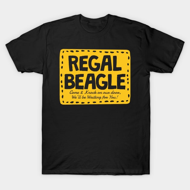 regal beagle 1977 T-Shirt by screamousking